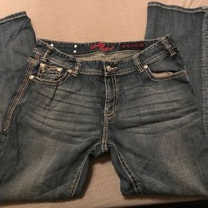 Rock and roll cowgirl jeans